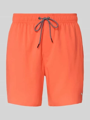 Spodenki kąpielowe z bocznymi kieszeniami i tylną kieszenią zapinaną na zamek błyskawiczny Puma