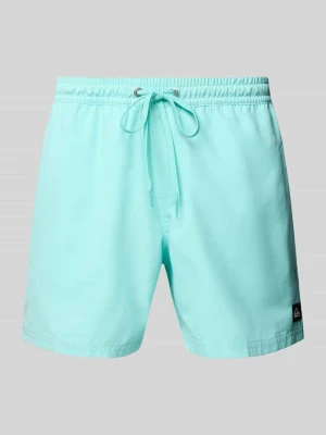 Spodenki kąpielowe z detalem z logo i elastycznym pasem Quiksilver