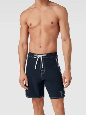 Spodenki kąpielowe z detalem z logo model ‘ORIGINAL ARCH’ Quiksilver Czarny