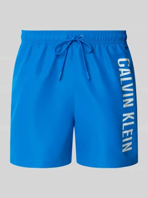 Spodenki kąpielowe z elastycznym pasem Calvin Klein Underwear