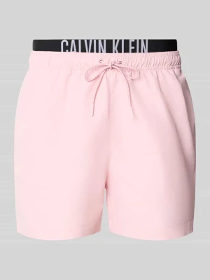 Spodenki kąpielowe z elastycznym pasem Calvin Klein Underwear