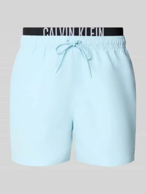 Spodenki kąpielowe z elastycznym pasem Calvin Klein Underwear