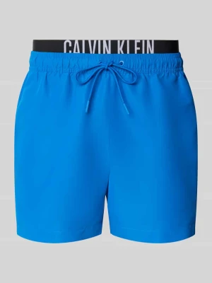 Spodenki kąpielowe z elastycznym pasem Calvin Klein Underwear