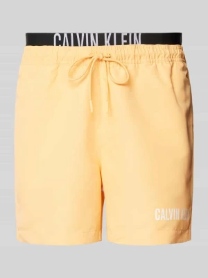 Spodenki kąpielowe z elastycznym pasem Calvin Klein Underwear