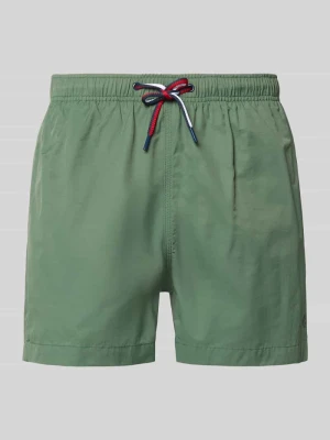 Spodenki kąpielowe z elastycznym pasem i tunelem MCNEAL