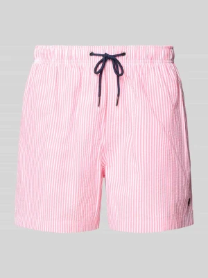 Spodenki kąpielowe z elastycznym pasem i tunelem MCNEAL