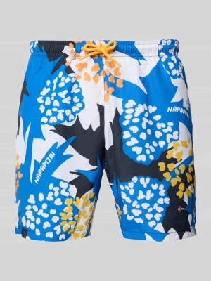 Spodenki kąpielowe z elastycznym pasem i tunelem Napapijri
