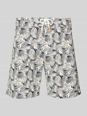 Spodenki kąpielowe z elastycznym pasem model ‘BYRONALF’ ECOALF