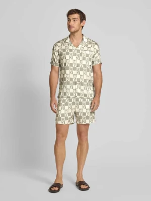 Spodenki kąpielowe z elastycznym pasem model ‘Clara Palm’ BOARDIES