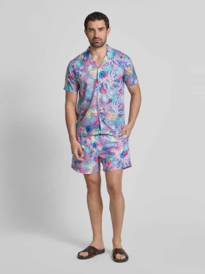 Spodenki kąpielowe z elastycznym pasem model ‘Coral’ BOARDIES