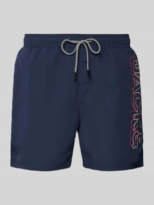 Spodenki kąpielowe z elastycznym pasem model ‘FIJI’ jack & jones