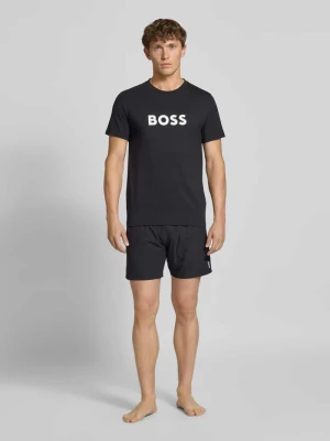 Spodenki kąpielowe z elastycznym pasem model ‘Iconic’ Boss