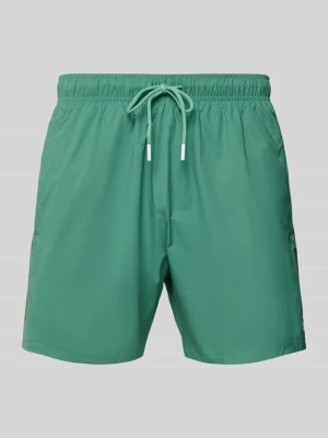 Spodenki kąpielowe z elastycznym pasem model ‘ICONIC’ Boss