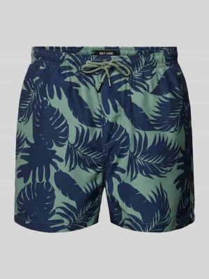 Spodenki kąpielowe z elastycznym pasem model ‘LIFE’ Only & Sons