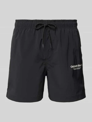 Spodenki kąpielowe z elastycznym pasem model ‘NAXOS’ jack & jones
