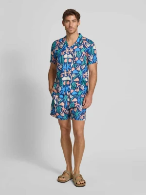 Spodenki kąpielowe z elastycznym pasem model ‘Palm’ BOARDIES