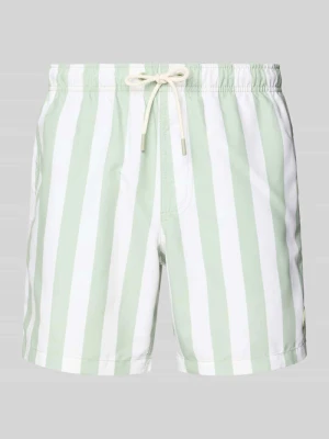 Spodenki kąpielowe z kieszenią z tyłu i elastycznym pasem Shiwi