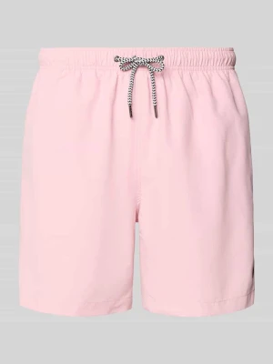 Spodenki kąpielowe z kieszenią z tyłu i wyhaftowanym logo MCNEAL