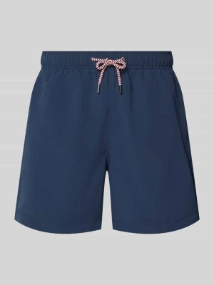 Spodenki kąpielowe z kieszenią z tyłu i wyhaftowanym logo MCNEAL