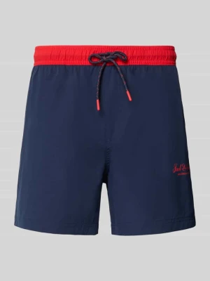 Spodenki kąpielowe z kieszenią z tyłu model 'MAUI' jack & jones