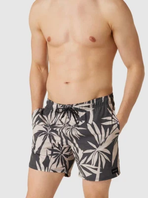 Spodenki kąpielowe z kwiatowym wzorem na całej powierzchni Rip Curl