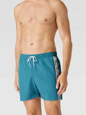 Spodenki kąpielowe z lampasami Calvin Klein Underwear