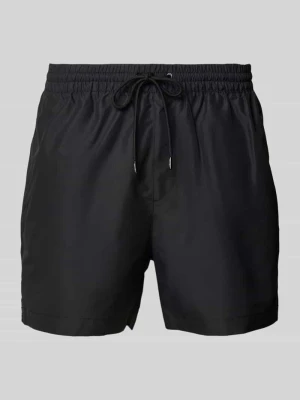 Spodenki kąpielowe z nadrukiem z logo Calvin Klein Underwear