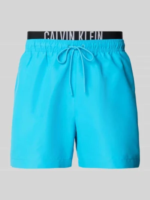 Zdjęcie produktu Spodenki kąpielowe z nadrukiem z logo Calvin Klein Underwear