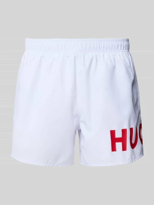 Spodenki kąpielowe z nadrukiem z logo model ‘Makai’ HUGO