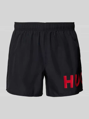 Spodenki kąpielowe z nadrukiem z logo model ‘Makai’ HUGO