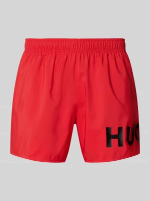 Spodenki kąpielowe z nadrukiem z logo model „MAKAI” HUGO