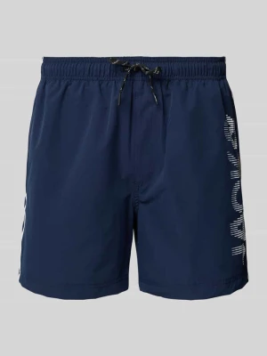 Spodenki kąpielowe z nadrukiem z logo model ‘STMAUI’ jack & jones