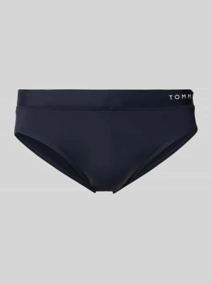 Spodenki kąpielowe z nadrukiem z logo Tommy Hilfiger