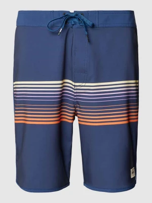 Spodenki kąpielowe z naszywką z logo model ‘MIRAGE SURF REVIVAL’ Rip Curl Niebieski