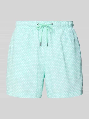 Spodenki kąpielowe z tyłu kieszeń z wypustką MCNEAL