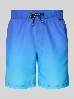 Spodenki kąpielowe z tyłu kieszeń z wypustką model 'BHRISLEA GRADIENCE' Blend