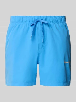 Spodenki kąpielowe z wyhaftowanym logo model „MAUI” jack & jones