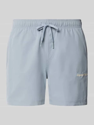 Spodenki kąpielowe z wyhaftowanym logo model „MAUI” jack & jones