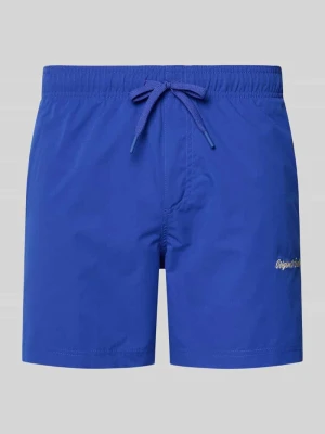 Spodenki kąpielowe z wyhaftowanym logo model „MAUI” jack & jones