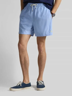 spodenki kąpielowe z wyhaftowanym logo model 'TRAVELER' Polo Ralph Lauren Underwear
