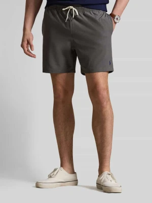 spodenki kąpielowe z wyhaftowanym logo model 'TRAVELER' Polo Ralph Lauren Underwear