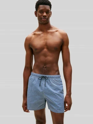 Spodenki kąpielowe z wzorem na całej powierzchni Tommy Hilfiger