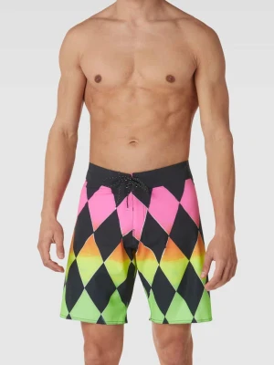 Spodenki kąpielowe ze wzorem na całej powierzchni model ‘SUNDAYS AIRLITE’ Billabong Czarny