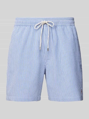 Spodenki kąpielowe ze wzorem w paski model ‘TRAVELER’ Polo Ralph Lauren Underwear