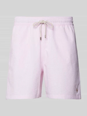 Spodenki kąpielowe ze wzorem w paski model ‘TRAVELER’ Polo Ralph Lauren Underwear