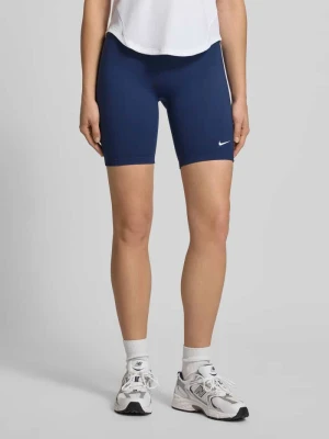 spodenki kolarki z elastycznym pasem i logo Nike Training