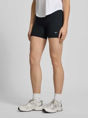 spodenki kolarki z logo i elastycznym pasem Nike Training