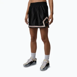 Spodenki koszykarskie damskie  Jordan Sport Diamond 4" black/metallic gold