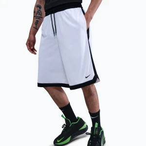 Spodenki koszykarskie męskie Nike DNA Academy Dri-FIT 11" white/black/black