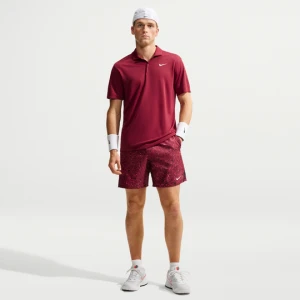 Spodenki męskie 18 cm Dri-FIT NikeCourt Victory - Czerwony